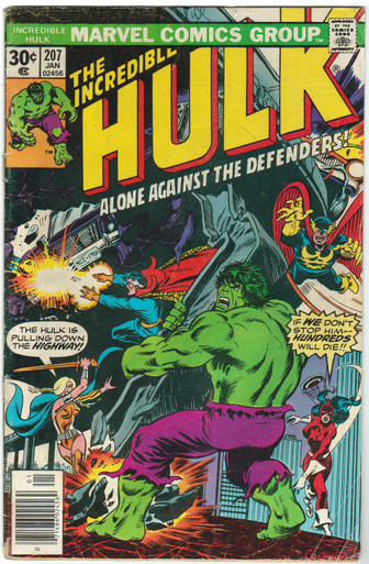 Incredible Hulk #207 GD Front Cover