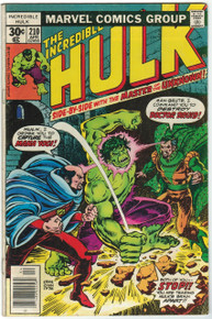 Incredible Hulk #210 VG Front Cover