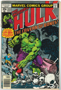 Incredible Hulk #222 GD Front Cover