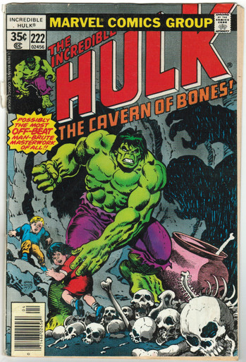 Incredible Hulk #222 GD Front Cover