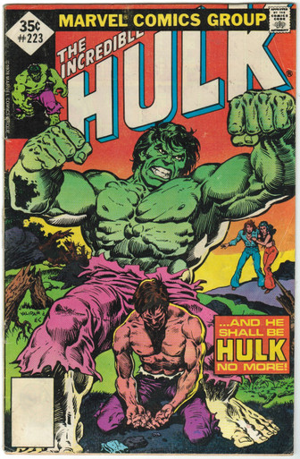 Incredible Hulk #223 VG Front Cover