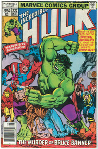 Incredible Hulk #227 VG Front Cover