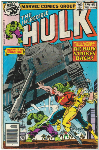 Incredible Hulk #229 GD Front Cover