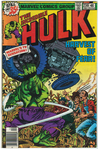 Incredible Hulk #230 VG Front Cover