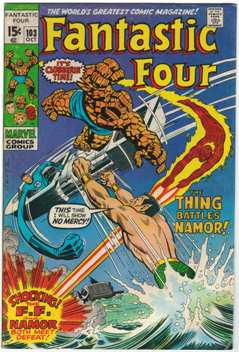 Fantastic Four #103 VG/FN Front Cover
