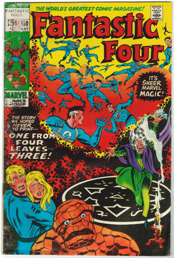 Fantastic Four #110 GD Front Cover