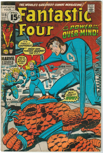 Fantastic Four #115 GD Front Cover