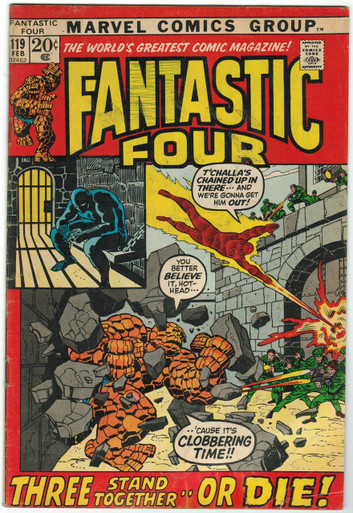 Fantastic Four #119 VG Front Cover