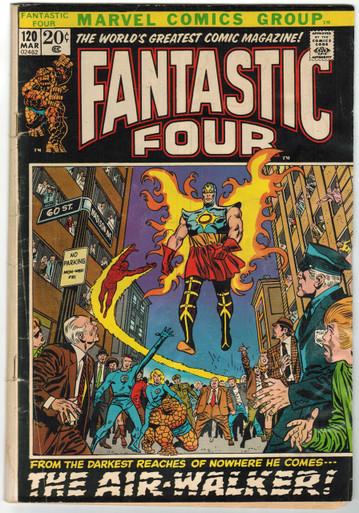 Fantastic Four #120 VG Front Cover