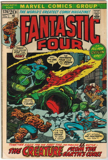 Fantastic Four #126 GD/VG Front Cover