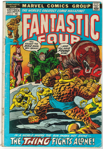 Fantastic Four #127 GD Front Cover