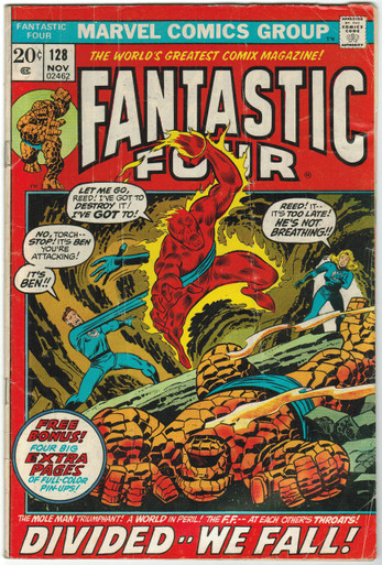 Fantastic Four #128 GD Front Cover
