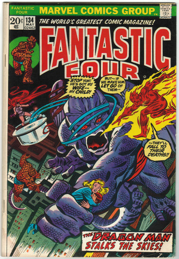 Fantastic Four #134 VG Front Cover