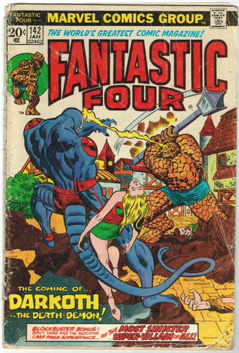 Fantastic Four #142 GD Front Cover