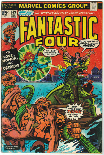 Fantastic Four #149 GD Front Cover