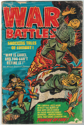War Battles #5 FR Front Cover