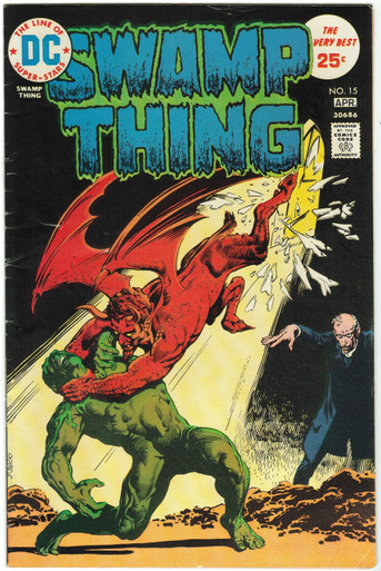 Swamp Thing #15 VG Front Cover