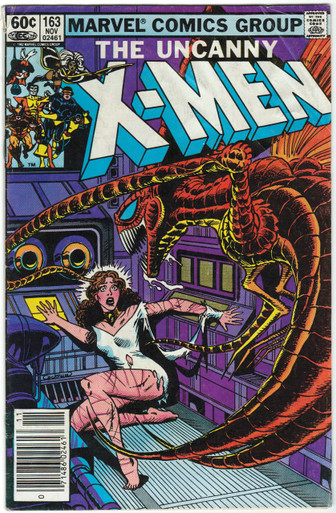 Uncanny X-Men #163 VG Front Cover