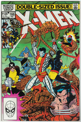 Uncanny X-Men #166 NM Front Cover