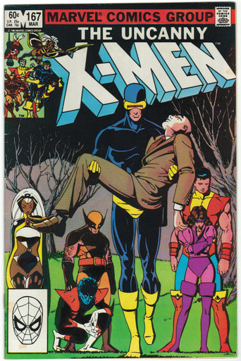 Uncanny X-Men #167 VF Front Cover