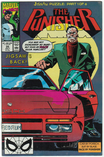 Punisher Vol. 2 #35 VF Front Cover