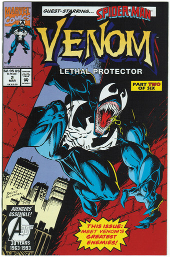 Venom: Lethal Protector #2 NM Front Cover