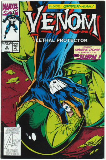 Venom: Lethal Protector #3 VF/NM Front Cover
