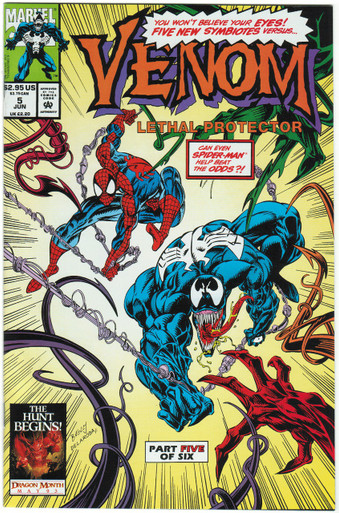 Venom: Lethal Protector #5 NM Front Cover