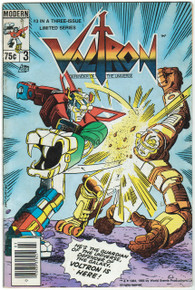 Voltron #3 VG Front Cover