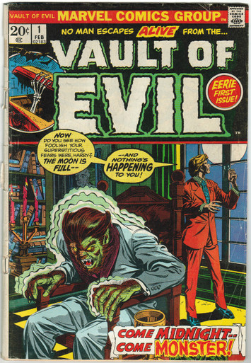 Vault of Evil #1 GD Front Cover
