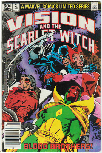 Vision and the Scarlet Witch #3 FN Front Cover