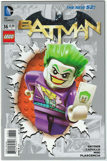Batman #36 NM Lego Variant Front Cover
