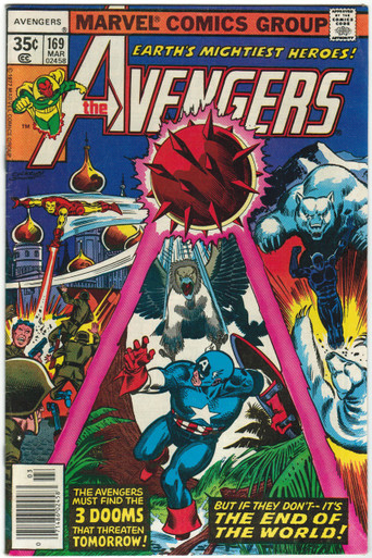 Avengers #169 VF Front Cover
