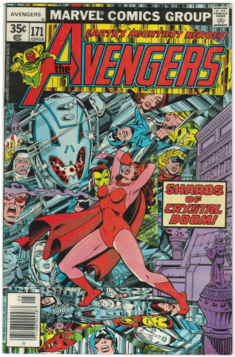 Avengers #171 FN Front Cover