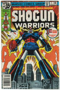 Shogun Warriors #1 VG Front Cover