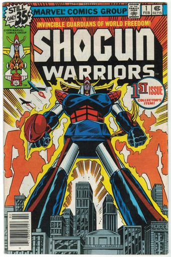Shogun Warriors #1 VG Front Cover