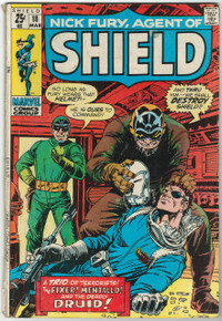 Nick Fury, Agent of SHIELD #18 VG Front Cover
