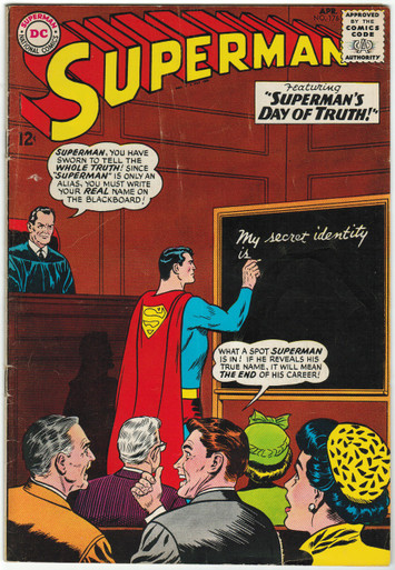 Superman #176 FN Front Cover