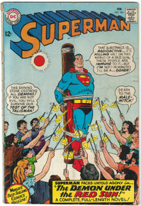 Superman #184 GD Front Cover