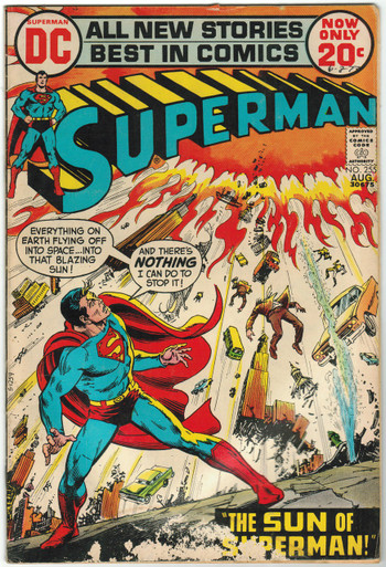 Superman #255 GD Front Cover