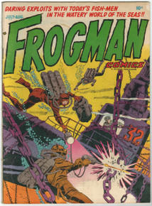 Frogman Comics #3 FN- Front Cover
