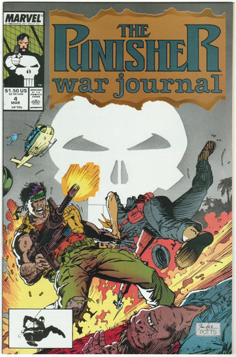 Punisher War Journal #4 VF/NM Front Cover