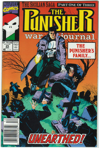 Punisher War Journal #25 VF/NM Front Cover