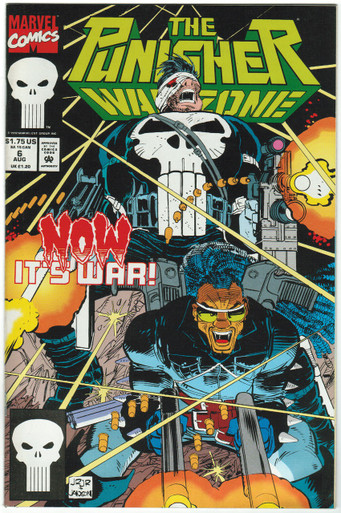 Punisher War Zone #6 VF/NM Front Cover