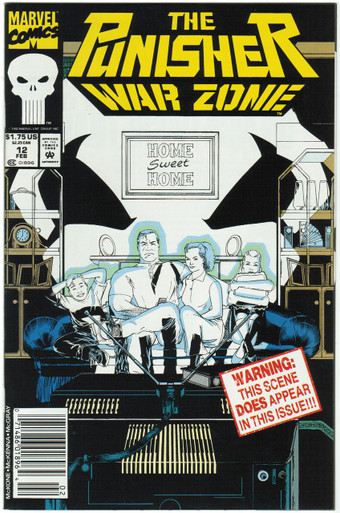 Punisher War Zone #12 VF/NM Front Cover