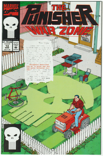 Punisher War Zone #13 VF/NM Front Cover