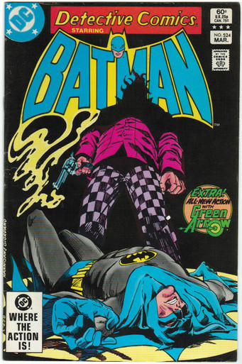 Detective Comics #524 FN Front Cover