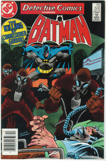 Detective Comics #533 FN Front Cover