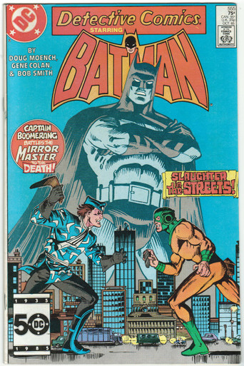 Detective Comics #555 FN Front Cover