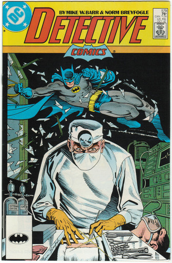 Detective Comics #579 FN Front Cover